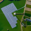 Floating photovoltaic project on pond, Hyugo Prefecture, Japan