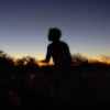 "Evening Star, 2007," Dou/pos Bushman Camp, Nyae Nyae, Namibia
