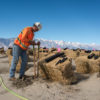 Keeler Dunes Dust Mitigation Construction, Owens Lake, CA, Novem