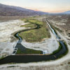 The Owens River and the LA Aqueduct Diverge at the Aqueduct Inta